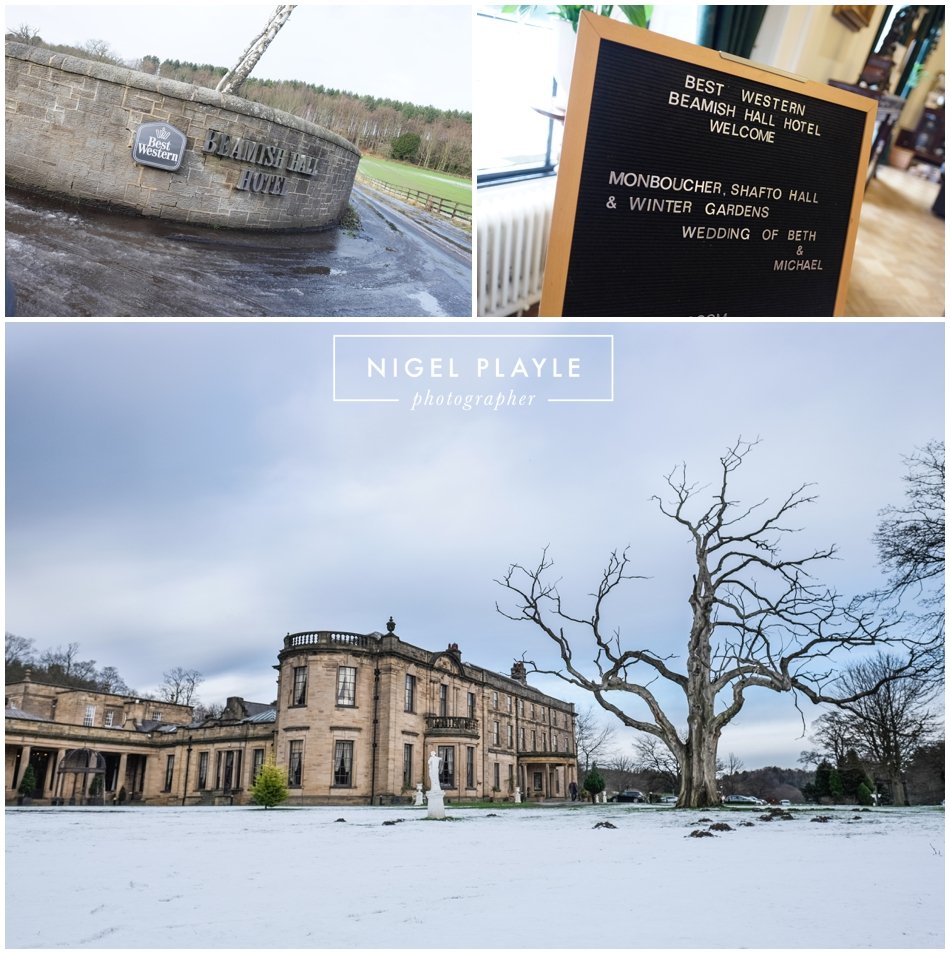Beamish Hall Wedding Photography