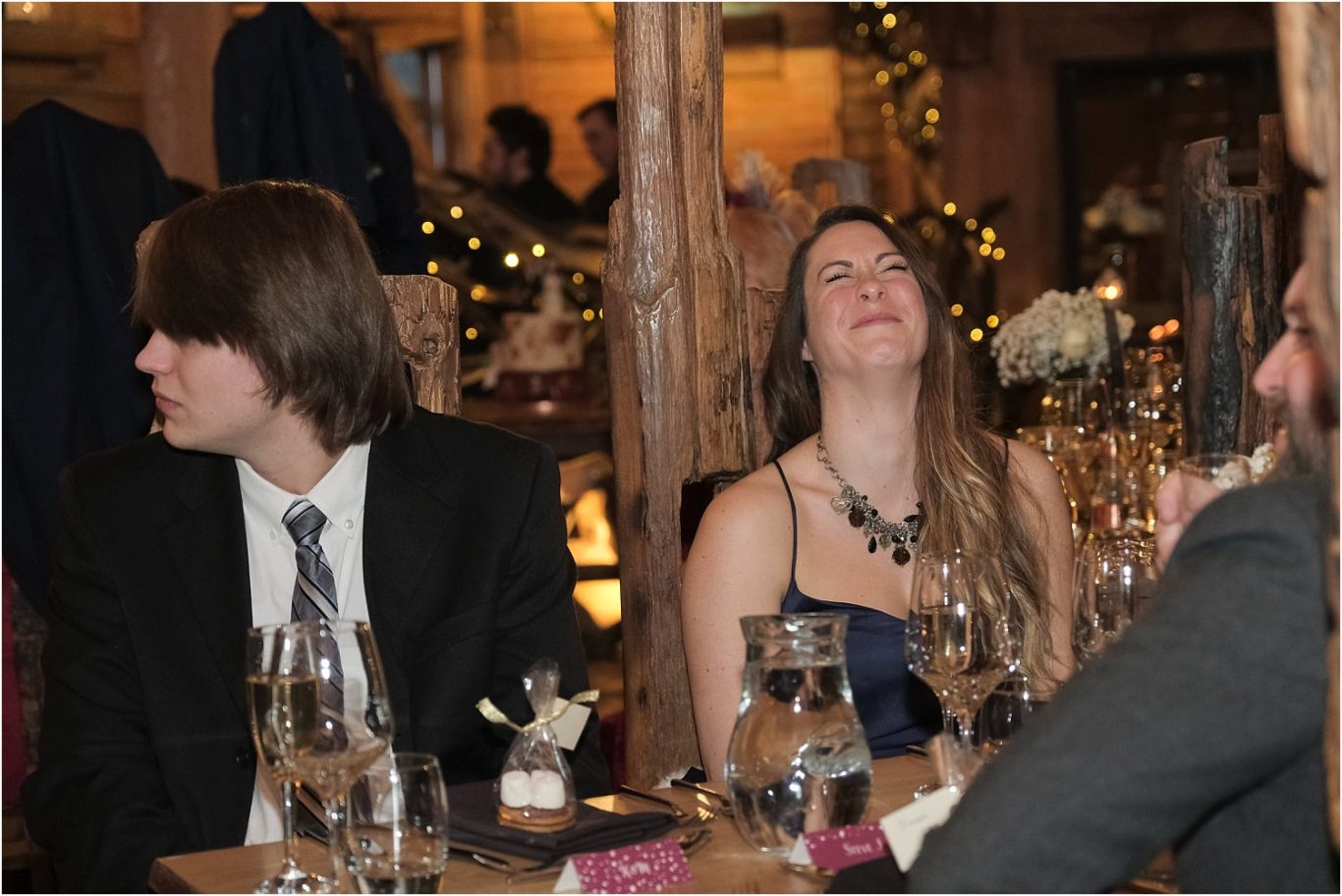 guest laughing